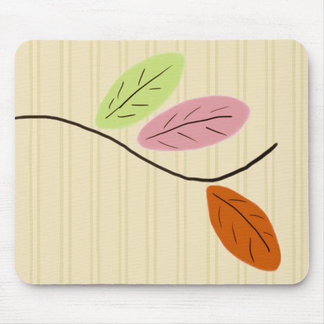 Três folhas Mousepad (Frente)