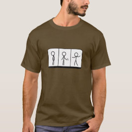 Três Palcos de camisa de café