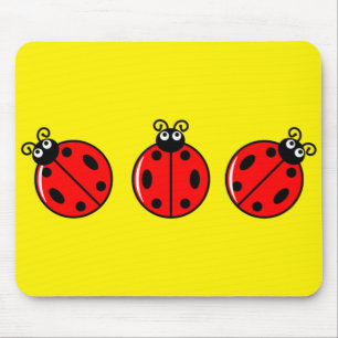 Três Pequenas Damybugs - Mousepad