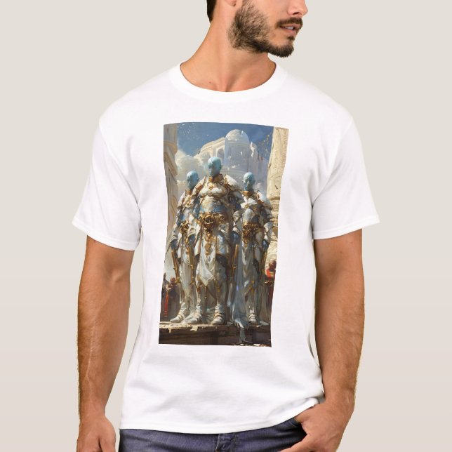 Três Poderosos Camisetas Anunnaki Deuses (Frente)