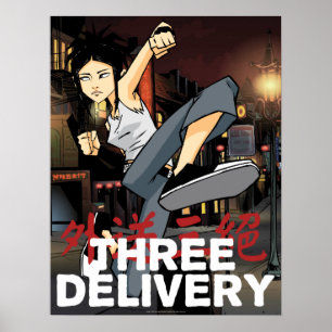 Três Poster Sue Delivery™