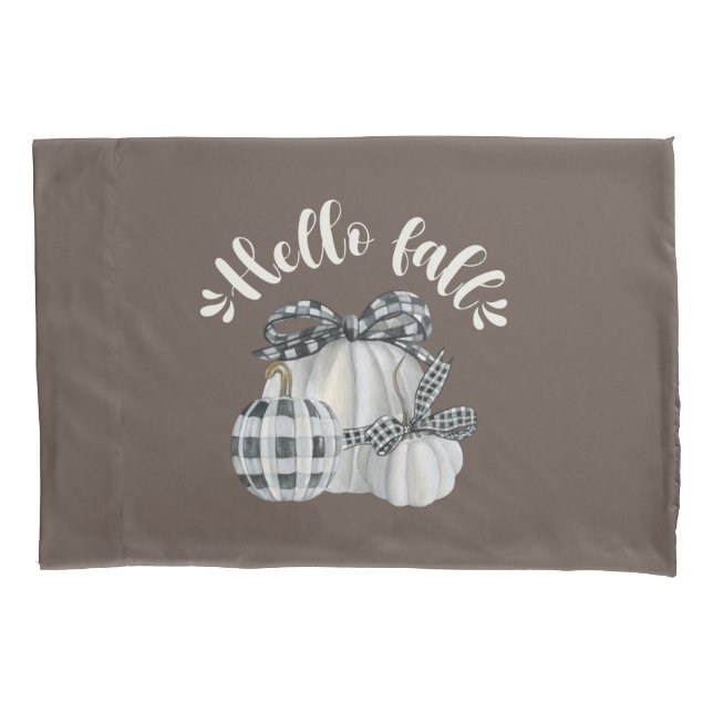 Três Pumpkin Olá Queda (Frente)