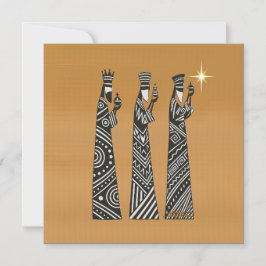 Três Reis Magos Natal Preto e Branco Natividade
