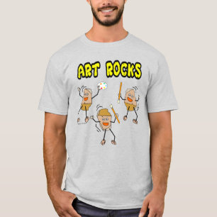 Três Rochas de Arte T-Shirt