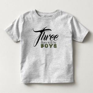 Três - Toddler Fine Jersey T-Shirt