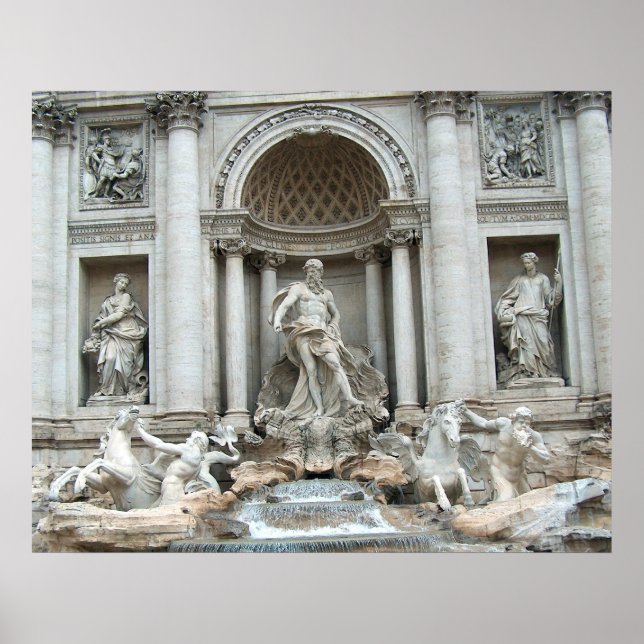 Trevi Fountain Poster (Frente)