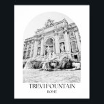 Trevi Fountain Roma Arch Photo Impressão<br><div class="desc">Trevi Fountain Roma Arch Photo Impressão</div>