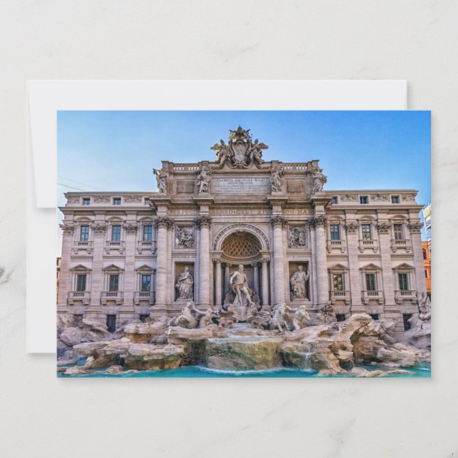 Trevi fountain, Roma, Itália (Frente)