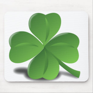 Trevo Mousepad do trevo do dia de St Patrick