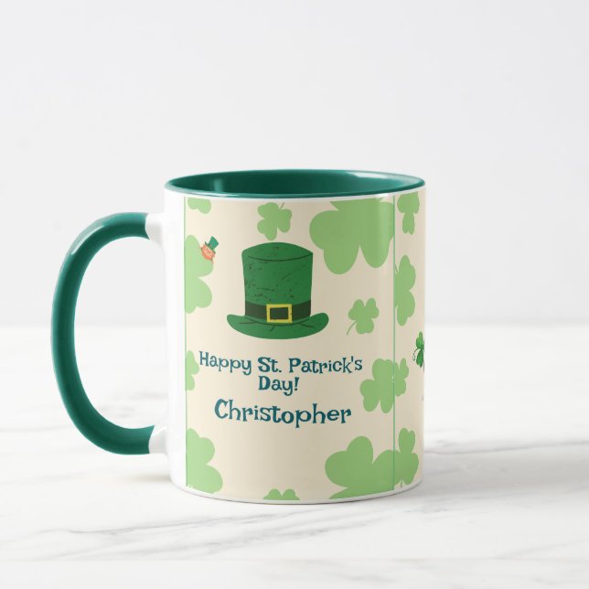 Trevos, duendes & Caneca do Caldeirão de Ouro (Esquerda)