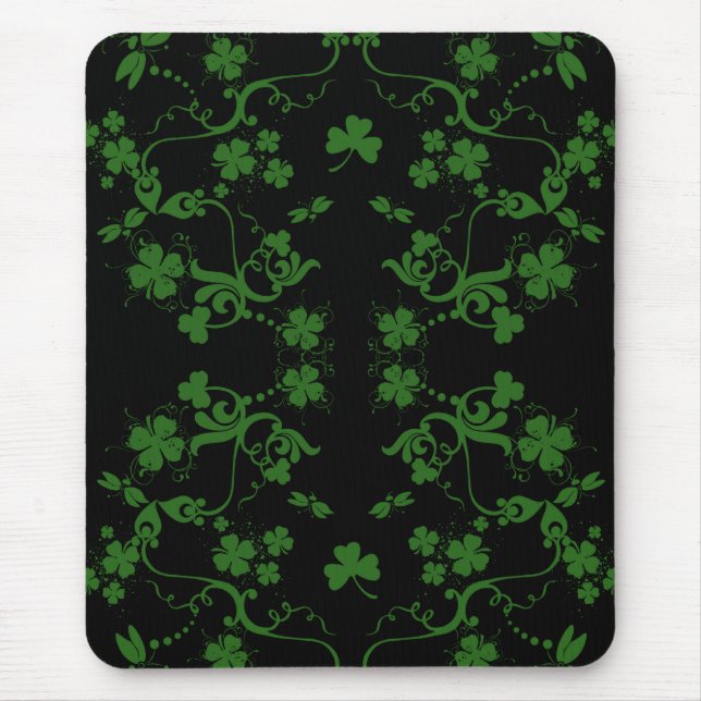 Trevos e redemoinhos Mousepad (Frente)