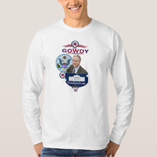 Trey Gowdy para o presidente Longsleeve T-shirt