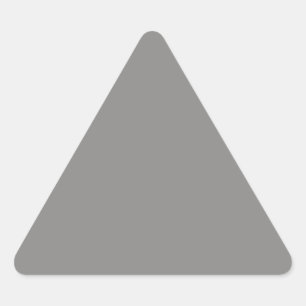 Triangular Adesivo de triângulo de Cinza leve