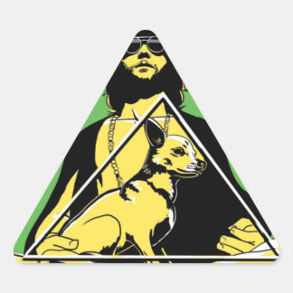 Triangular Cipes e o adesivo de forma do Pessoas