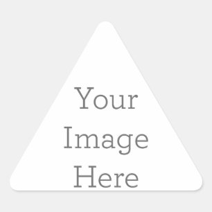 Triangular Crie seu próprio adesivo de triângulo