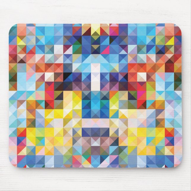 Triângulo Geo Mousepad (Frente)