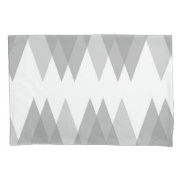 triângulos de cinza