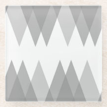 triângulos de cinza