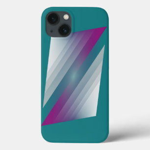 Triângulos de cinza magenta teal