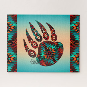 Tribal Bear Paw Jigsera Quebra-cabeça
