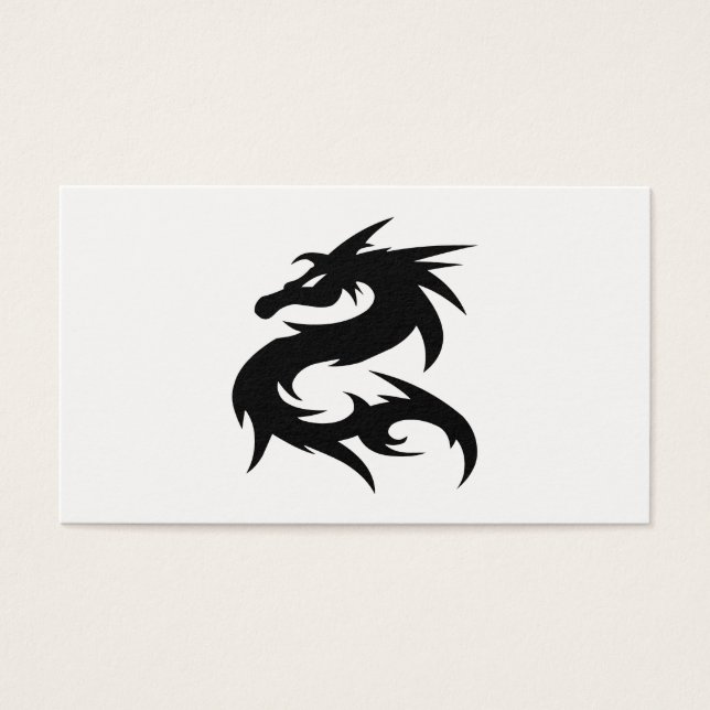Tribal Dragon Silhouette (Frente)