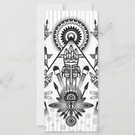 Tribal Nativo abstrato