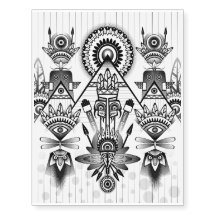 Tribal Nativo abstrato
