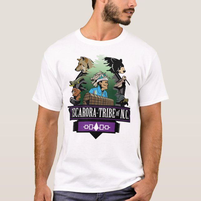 Tribo confortável do Tuscarora da camiseta de (Frente)