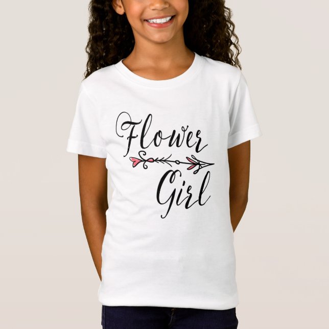 Tribo das Noivas da Flor Girl | T-shirt (Frente)