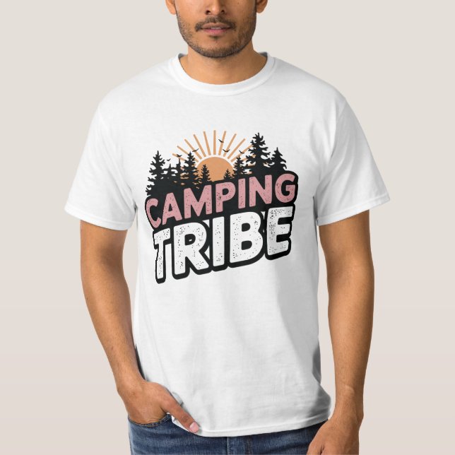 Tribo de Campanha - Camisa T-Shirt Adventure & Nat (Frente)