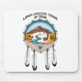Tribo de Lipan Apache de Texas Mousepad