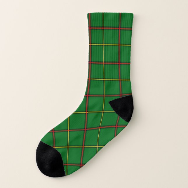 Tribo de Meias Xadrez do Tartã Mar Socks Scots (Esquerda - Exterior)