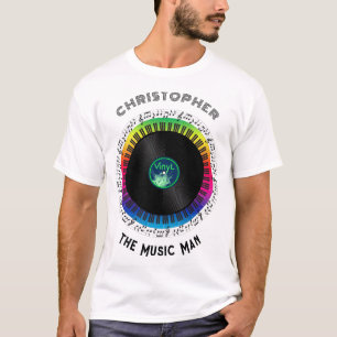 Tributo ao T-Shirt personalizado de música