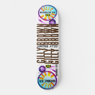 TRIBUTO GILLY BROWN 8 1/4" Deck de Skateboard