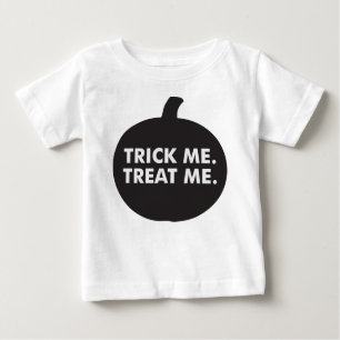 Trick Me Tratar, Camiseta Negra Negra