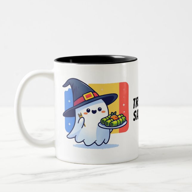 Trick ou sarmale - Caneca fantasma da diáspora rom (Esquerda)