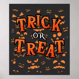 Trick ou Tratar Posters de Halloween