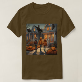 Trick Ou Tratar T-Shirt De Halloween