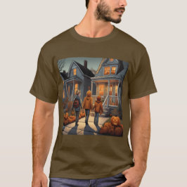Trick Ou Tratar T-Shirt De Halloween