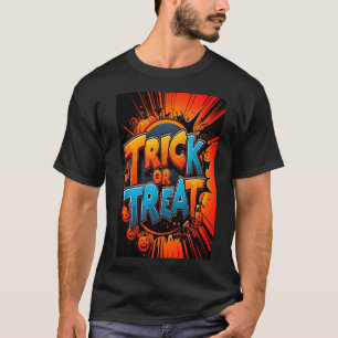 Trick ou trate a camisa do Dia das Bruxas