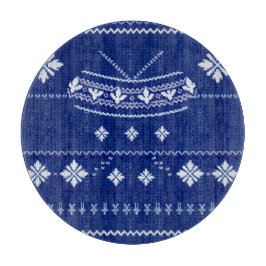 Tricô Norueguês Azul, Tábua de Corte