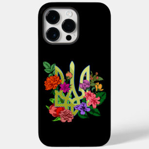 tridente tryzub da heráldica ucraniana flores flor