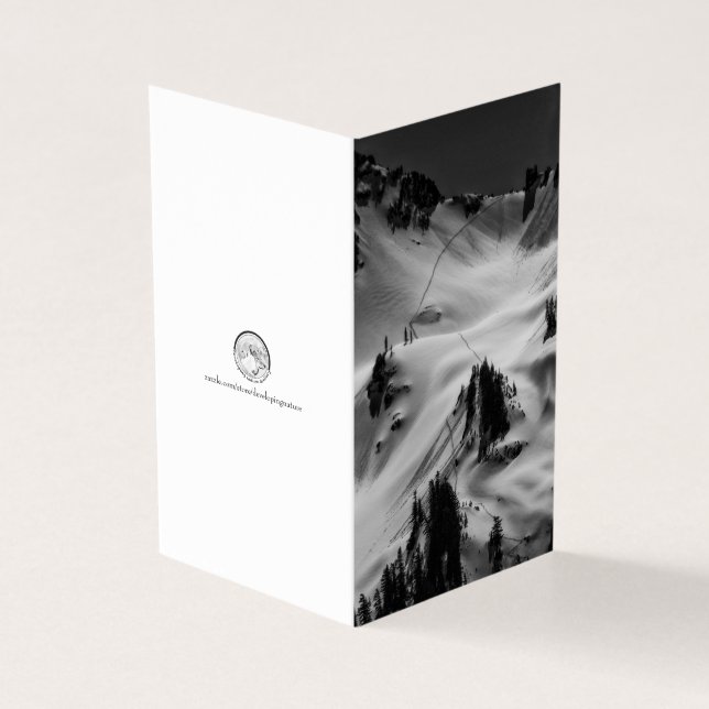 Trilha de Neve nas Montanhas (Exterior)