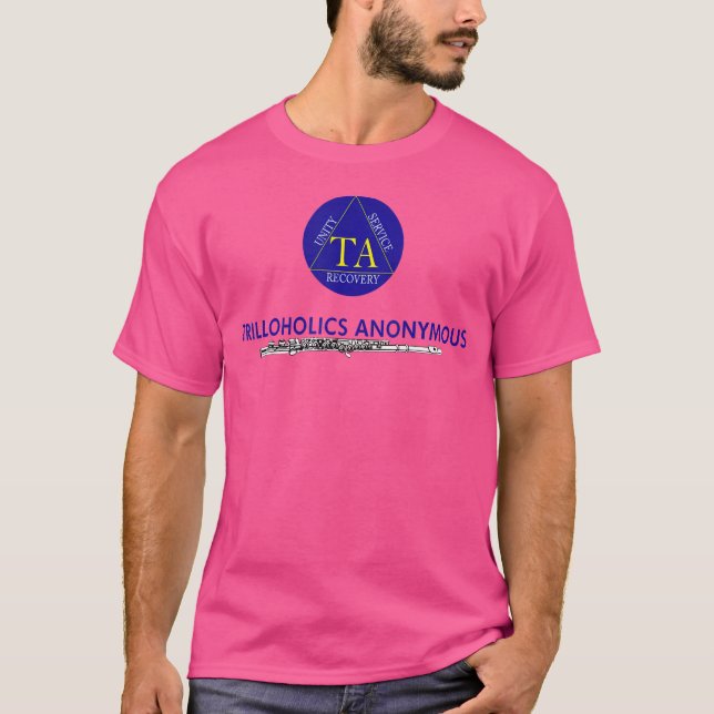 Trill Flute Marching Banda Camisa Estudante Engraç (Frente)
