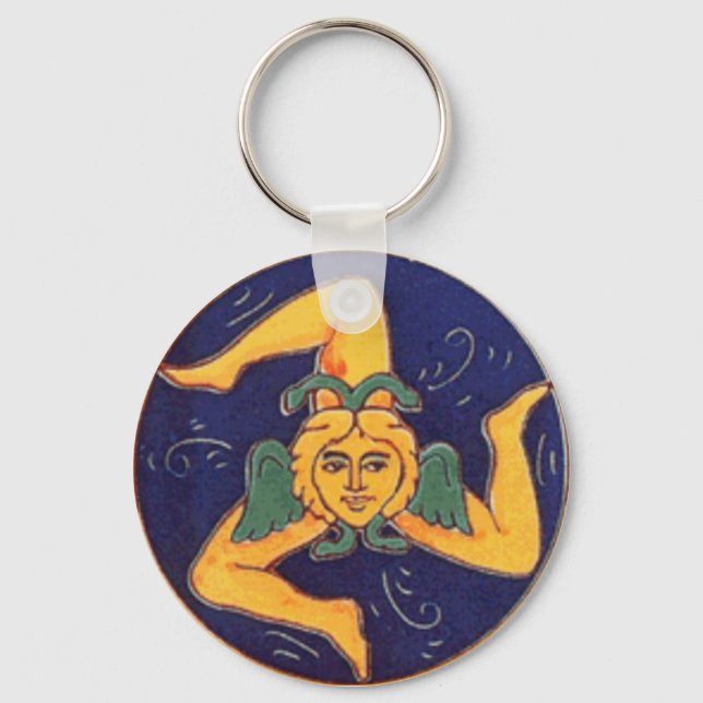 Trinacria Chaveiro (Frente)