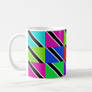 Trinidad and Tobago Multihue embandeiram a caneca