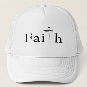 Trinity Nail Cross Faith Ball Boné Christian Hat