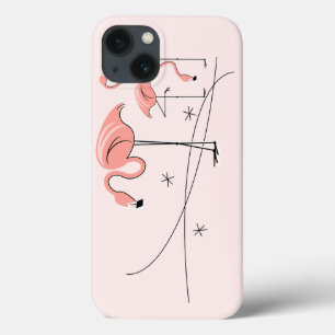 Trio de Flamingos Rosa 3 capa de iPad