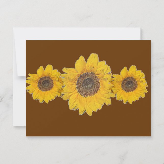 trio de girassol (Frente)