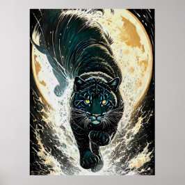 Trio de Poster de Predadores do Inverno Selvagem